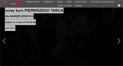 Desktop Screenshot of duetdance.pl